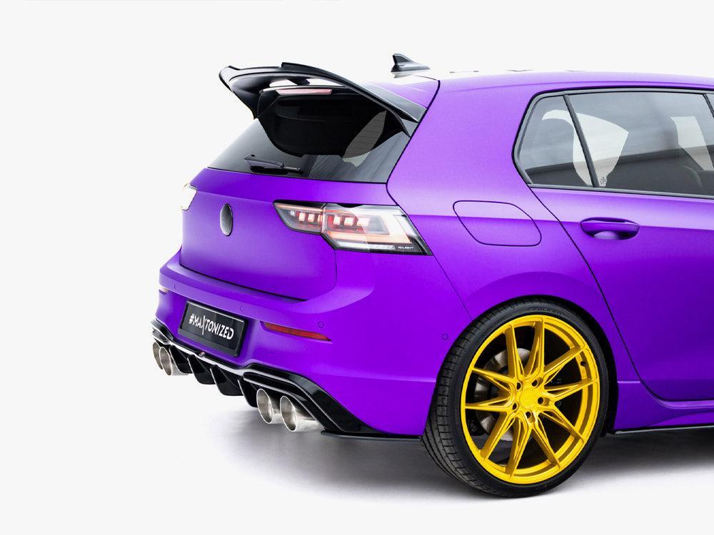 Maxton Design Street PRO Rear Side Splitters V.2 Volkswagen Golf R Mk8 / Mk8 Facelift