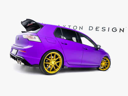 Maxton Design Street PRO Side Skirts Diffusers + Flaps Volkswagen Golf R Mk8 / Mk8 Facelift