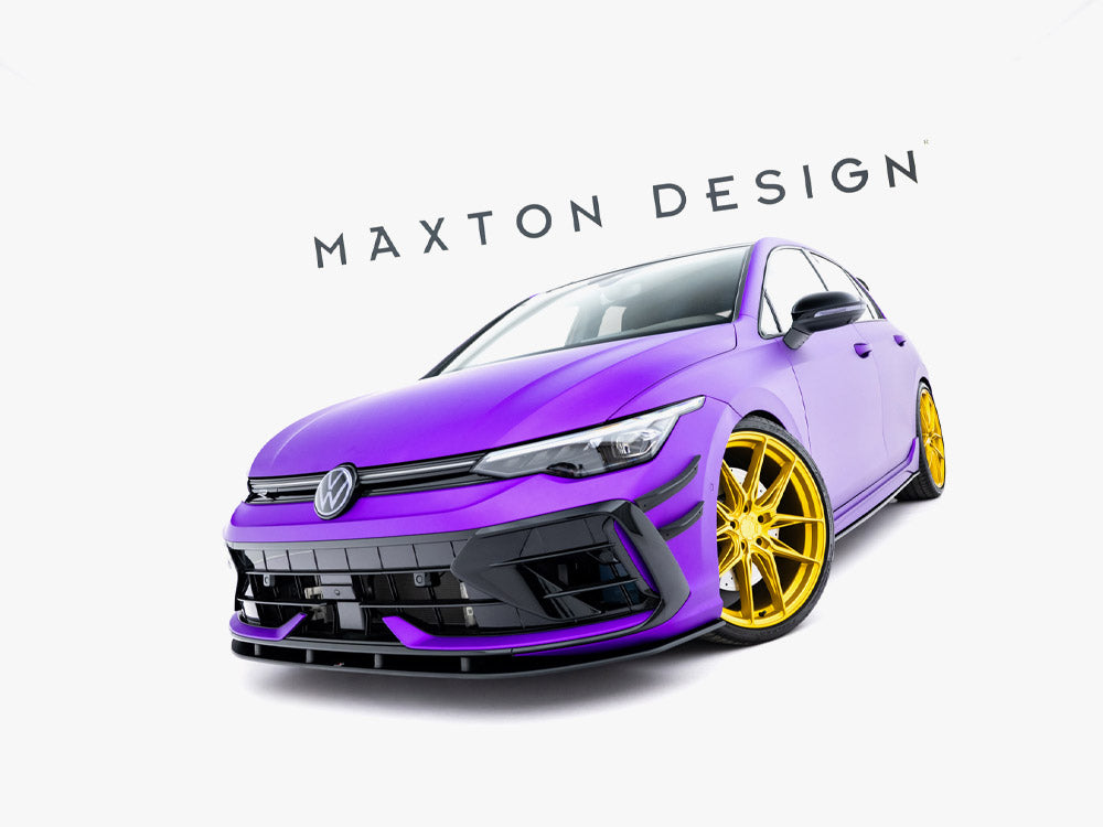 Maxton Design Street PRO Front Splitter Volkswagen Golf R Mk8 Facelift