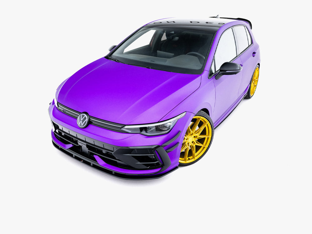 Maxton Design Street PRO Front Splitter Volkswagen Golf R Mk8 Facelift