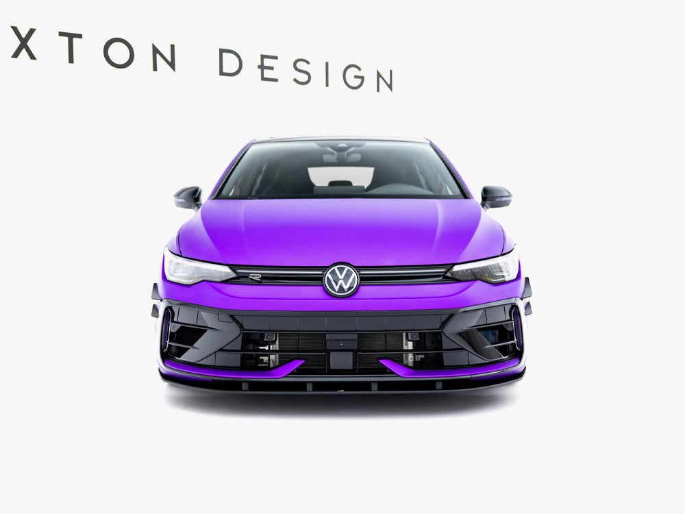 Maxton Design Street PRO Front Splitter Volkswagen Golf R Mk8 Facelift