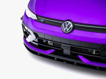 Maxton Design Street PRO Front Splitter Volkswagen Golf R Mk8 Facelift