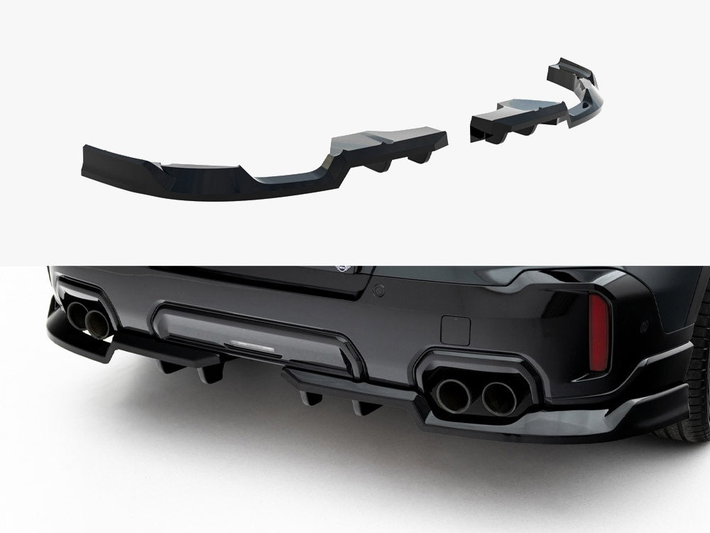 Maxton Design Rear Splitter (Vertical Bars) Mini Countryman JCW U25