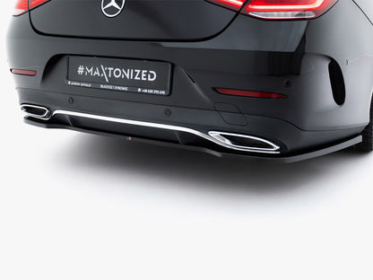 Maxton Design Rear Splitter Mercedes-Benz CLS AMG Line C257