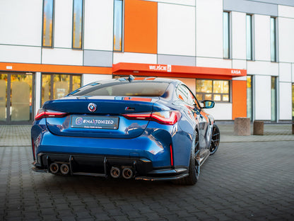 Maxton Design Rear Side Splitters V.2 BMW M4 G82 / G82 Facelift