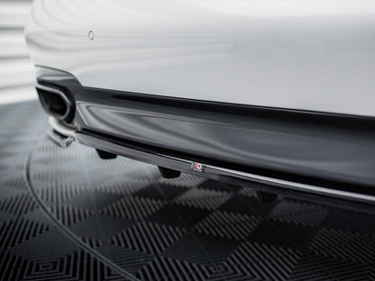 Maxton Design Rear Splitter (Vertical Bars) BMW 7 M-Pack G11 / G12