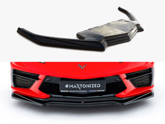 Maxton Design Front Splitter Chevrolet Corvette C8