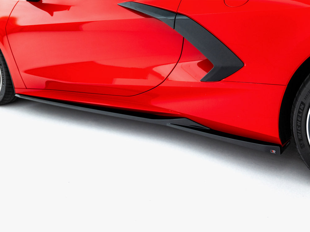 Maxton Design Side Skirts Diffusers Chevrolet Corvette C8