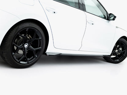 Maxton Design Side Skirts Diffusers Skoda Octavia Sportline Liftback / Estate Mk4 Facelift