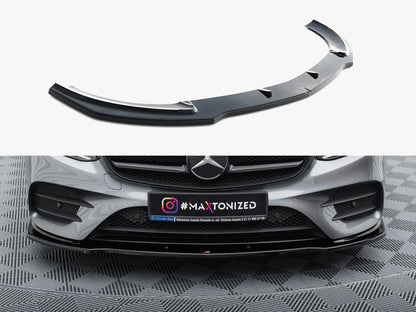 Maxton Design Front Splitter Mercedes-Benz E43 AMG / AMG-Line Sedan / Estate W213 / S213