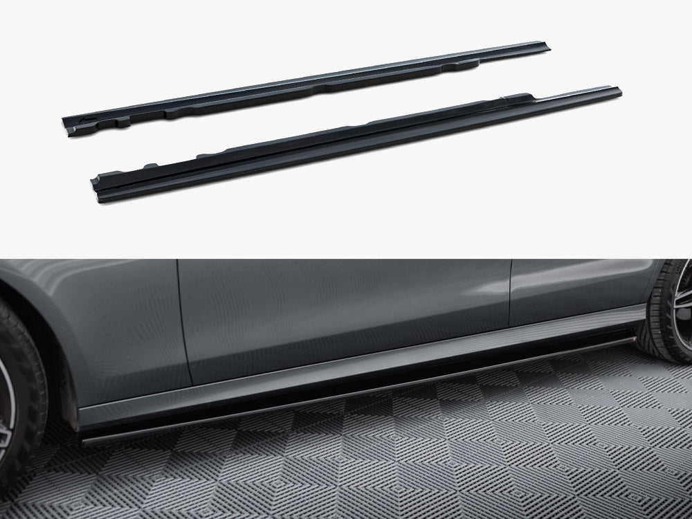 Maxton Design Side Skirts Diffusers Mercedes-Benz E43 AMG / AMG-Line Sedan / Estate W213 / S213