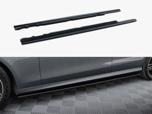 Maxton Design Side Skirts Diffusers Mercedes-Benz E43 AMG / AMG-Line Sedan / Estate W213 / S213