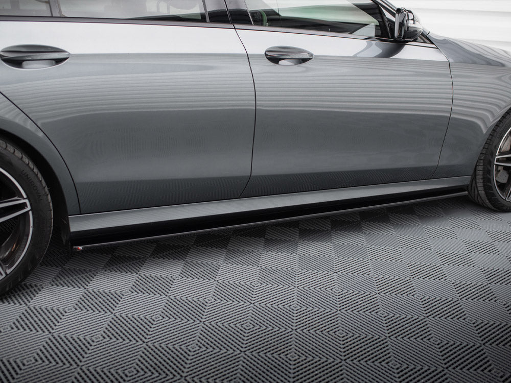 Maxton Design Side Skirts Diffusers Mercedes-Benz E43 AMG / AMG-Line Sedan / Estate W213 / S213