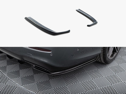 Maxton Design Rear Side Splitters Mercedes-Benz E43 AMG / AMG-Line Sedan W213