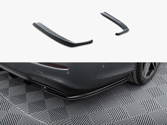 Maxton Design Rear Side Splitters Mercedes-Benz E43 AMG / AMG-Line Sedan W213