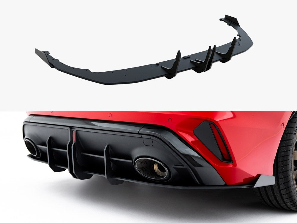 Maxton Design Street PRO Rear Diffuser + Flaps Audi RS3 Sedan 8Y Facelift