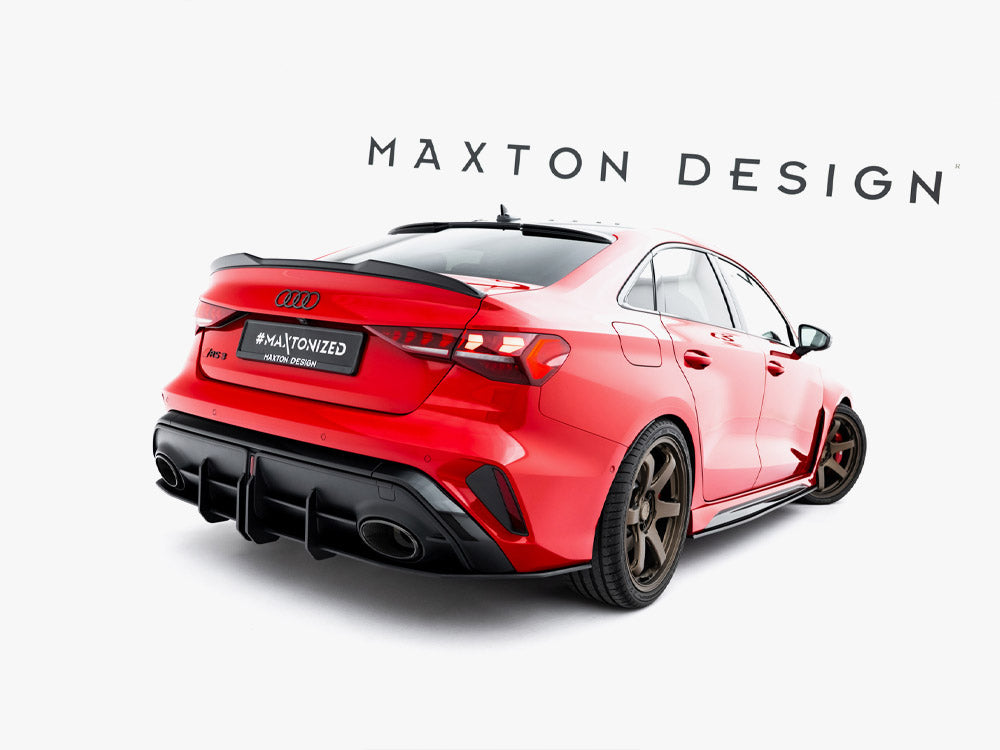 Maxton Design Street PRO Rear Diffuser Audi RS3 Sedan 8Y Facelift