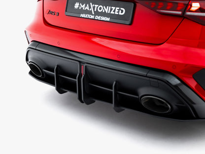 Maxton Design Street PRO Rear Diffuser Audi RS3 Sedan 8Y Facelift