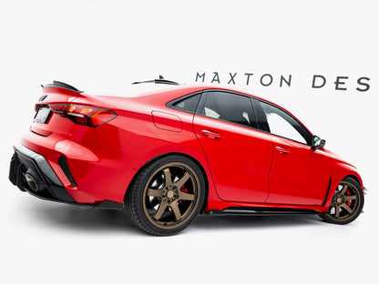 Maxton Design Street PRO Side Skirt Diffusers + Flaps Audi RS3 Sedan 8Y Facelift