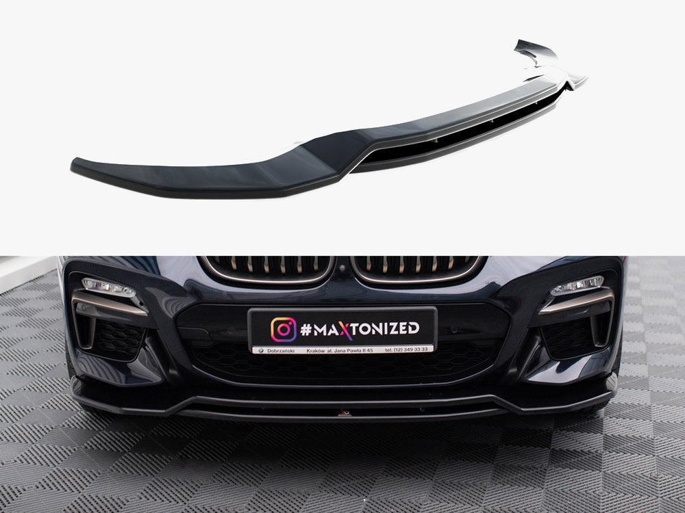 Maxton Design Front Splitter V.1 BMW X4 M-Pack G02
