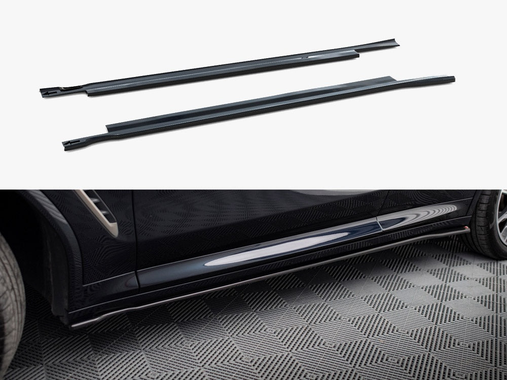 Maxton Design Side Skirts Diffusers V.1 BMW X4 M-Pack G02