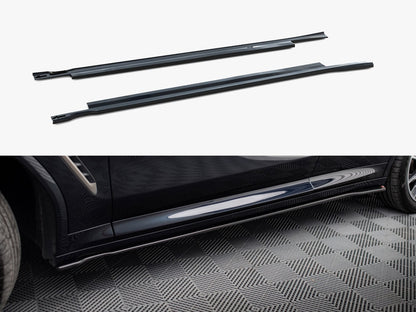Maxton Design Side Skirts Diffusers V.1 BMW X4 M-Pack G02