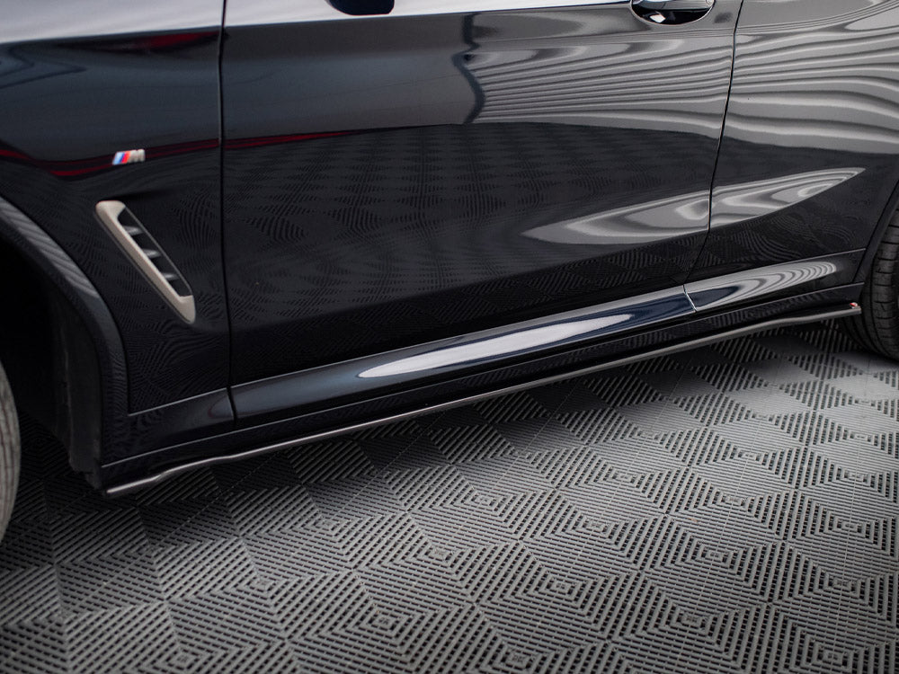 Maxton Design Side Skirts Diffusers V.1 BMW X4 M-Pack G02