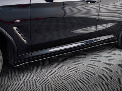 Maxton Design Side Skirts Diffusers V.1 BMW X4 M-Pack G02