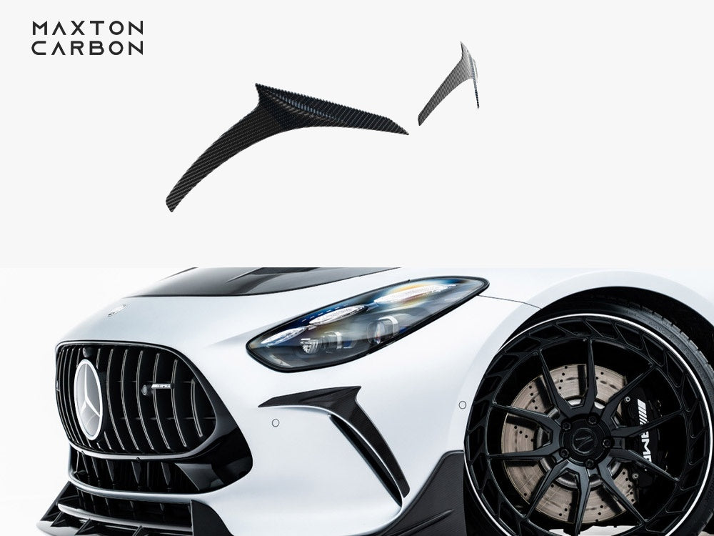 Maxton Design Prepreg Front Bumper Carbon Canards Mercedes-AMG GT 63 / 55 / 63 S E Performance C192