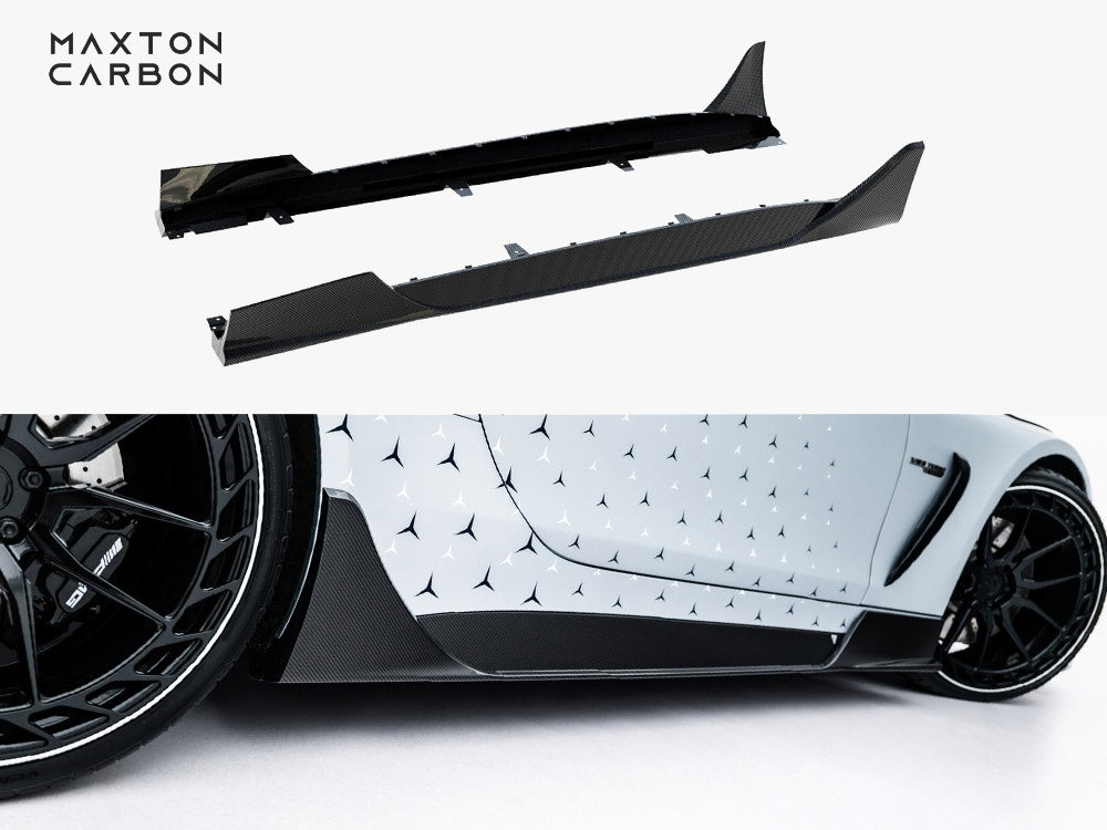 Maxton Design Prepreg Carbon Fiber Side Skirts Mercedes-AMG GT 63 / 55 / 63 S E Performance C192