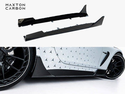 Maxton Design Prepreg Carbon Fiber Side Skirts Mercedes-AMG GT 63 / 55 / 63 S E Performance C192