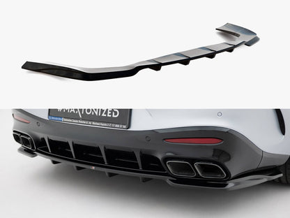 Maxton Design Rear Splitter (Vertical Bars) V.1 Mercedes-AMG GT 63 / 55 / 63 S E Performance C192