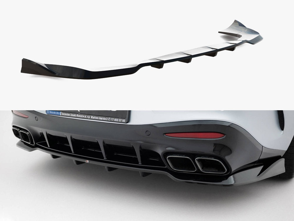 Maxton Design Rear Splitter (Vertical Bars) V.2 Mercedes-AMG GT 63 / 55 / 63 S E Performance C192