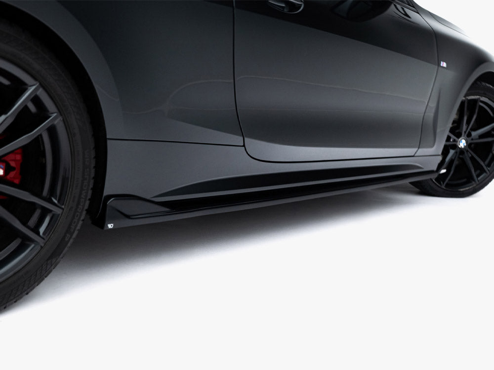 Maxton Design Side Skirts Diffusers V.2 BMW 4 M-Pack / M440i G22 / G23 / G22 Facelift / G23 Facelift