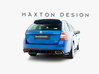 Maxton Design Rear Valance V.2 Skoda Octavia RS Mk3 / Mk3 FL Hatchback / Estate (Diesel)