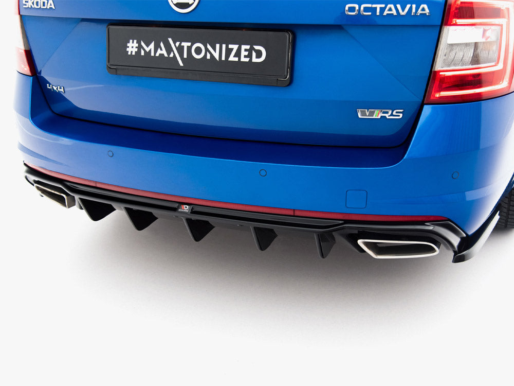 Maxton Design Rear Valance V.2 Skoda Octavia RS Mk3 / Mk3 FL Hatchback / Estate (Petrol)