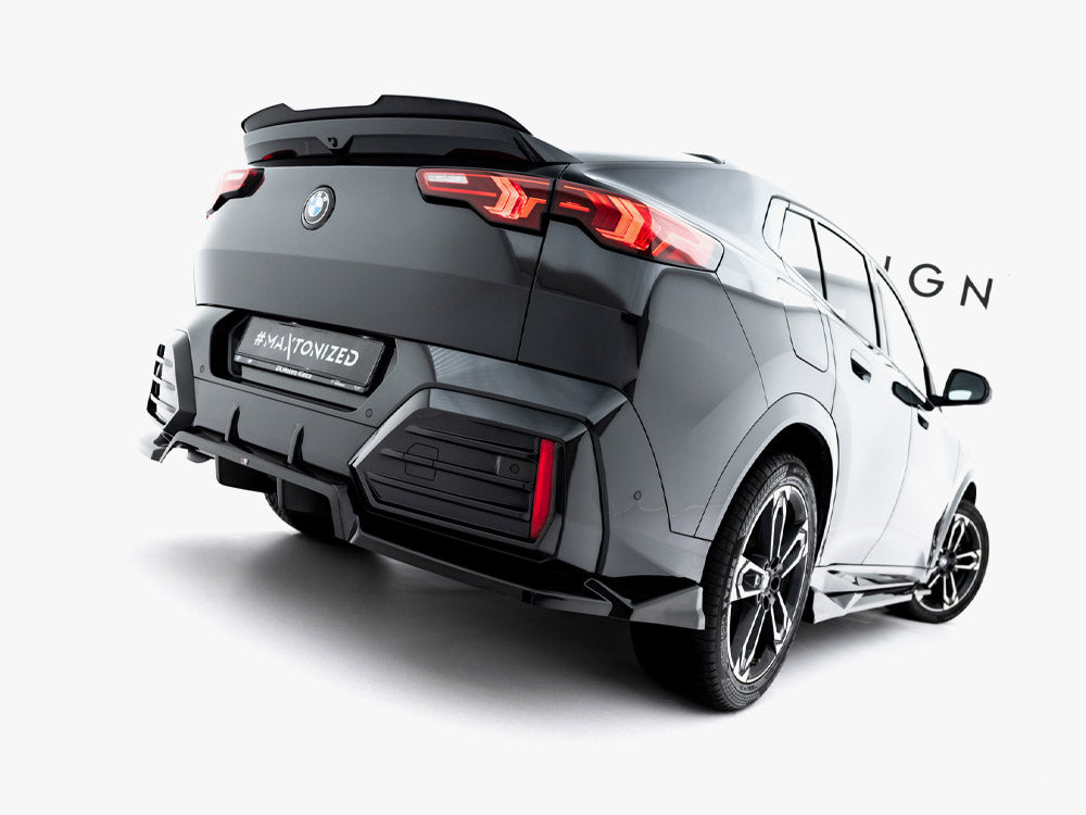 Maxton Design Rear Splitter (Vertical Bars) BMW X2 M-Pack / iX2 U10
