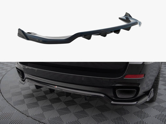 Maxton Design Rear Splitter (Vertical Bars) BMW X5 M-Pack F15