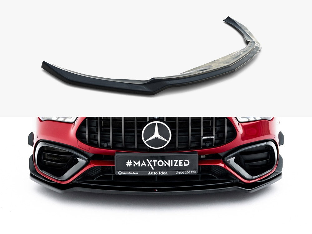 Maxton Design Front Splitter V.4 Mercedes-AMG CLA 45 Aero C118