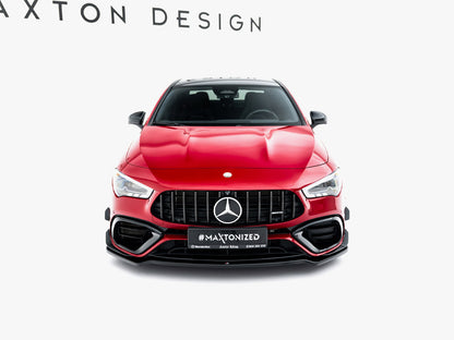 Maxton Design Front Splitter V.4 Mercedes-AMG CLA 45 Aero C118