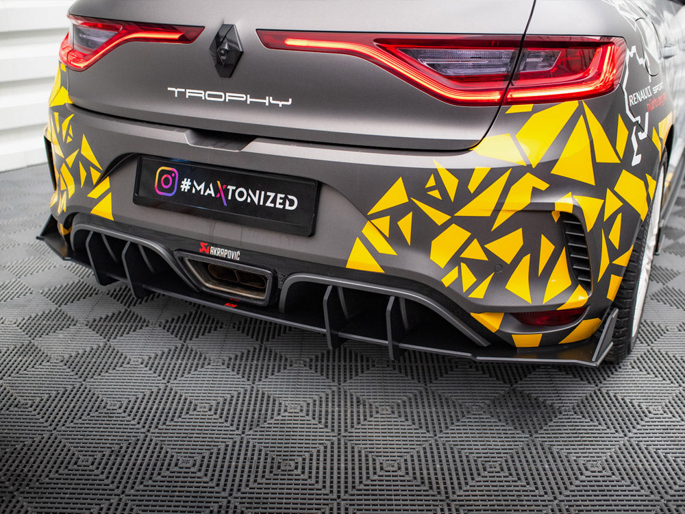 Maxton Design Street PRO Rear Diffuser Renault Megane RS Mk4
