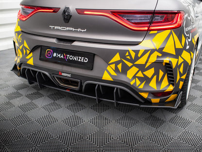 Maxton Design Street PRO Rear Diffuser Renault Megane RS Mk4