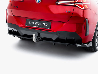Maxton Design Rear Splitter (Vertical Bars) BMW X3 M-Pack G45