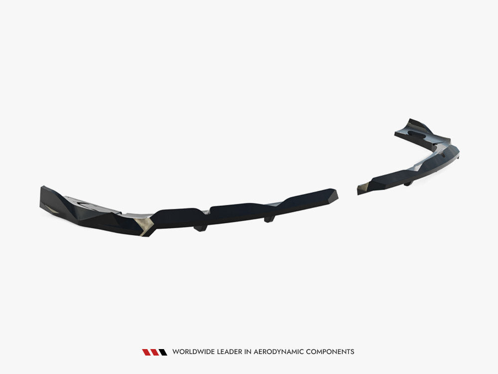 Maxton Design Rear Splitter (Vertical Bars) BMW X3 M-Pack G45