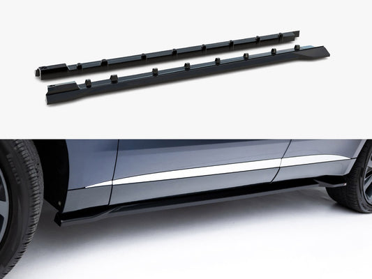 Maxton Design Side Skirts Diffusers Jaguar F-Pace R-Sport Mk1 Facelift