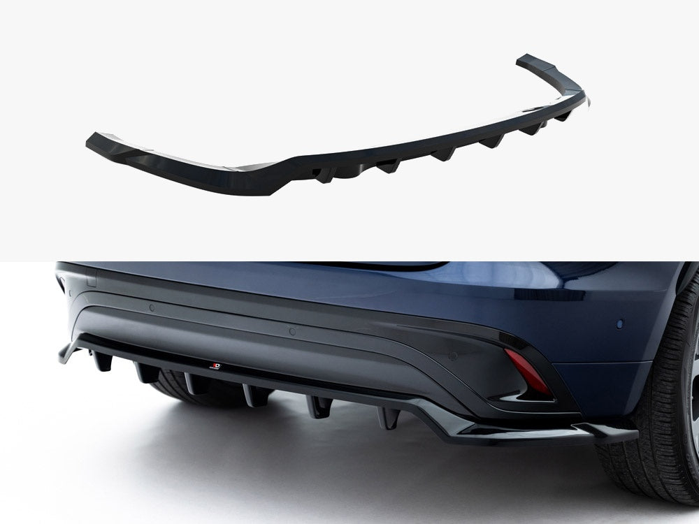Maxton Design Rear Splitter (Vertical Bars) Jaguar F-Pace R-Sport Mk1 Facelift