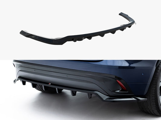 Maxton Design Rear Splitter (Vertical Bars) Jaguar F-Pace R-Sport Mk1 Facelift