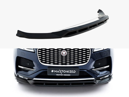 Maxton Design Front Splitter Jaguar F-Pace R-Sport Mk1 Facelift