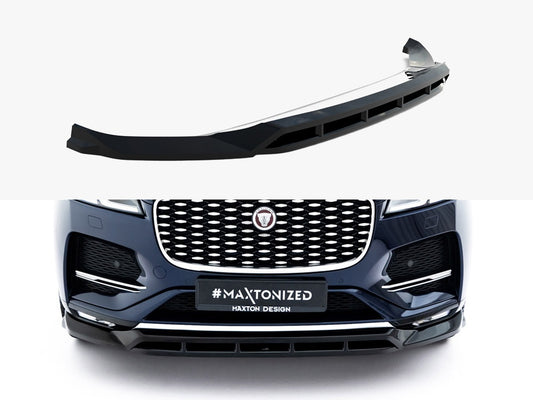 Maxton Design Front Splitter Jaguar F-Pace R-Sport Mk1 Facelift