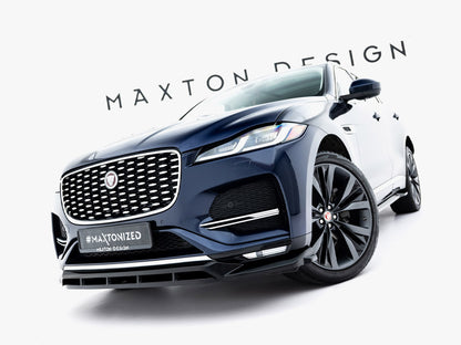 Maxton Design Front Splitter Jaguar F-Pace R-Sport Mk1 Facelift